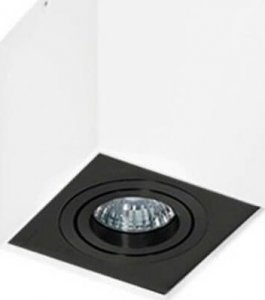 Lampa sufitowa Azzardo Plafon ELOY 1 white/black (AZ 1439 | GM4106-WH-BK) - AZZARDO 1
