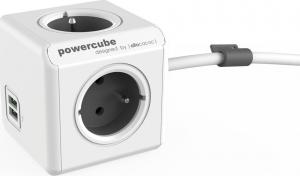 PowerCube Przedłużacz Extended USB 1,5m szary (2402GY/FREUPC) 1