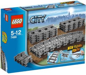LEGO City Pociąg Elastyczne Tory 7499 1