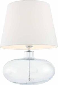 Lampa stołowa KASPA Lampa stołowa SAWA abażur biały (40581101) KASPA 1