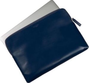 Etui Knomo skórzane etui do MacBook Air 13, Pro Retina 13 niebieska (14-207-AFB) 2