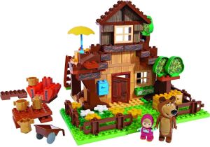 Big Bloxx Masza i Niedzwiedź Domek Niedźwiedzia (800057098) 2