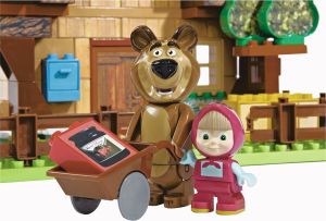 Big Bloxx Masza i Niedzwiedź Domek Niedźwiedzia (800057098) 4