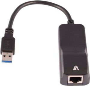 Kabel USB V7 USB-A - RJ-45 0.25 m Czarny (CBLUSB3RJ-1E) 1