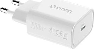 Ładowarka Crong Travel Charger 1x USB-C 3 A (CRG-TUSBC20-WHI) 3
