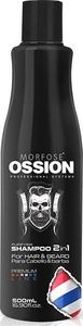Morfose MORFOSE_Ossion Puryfing Shampoo 2in1 For Hair and Beard szampon 2w1 do włosów i brody 500ml 1