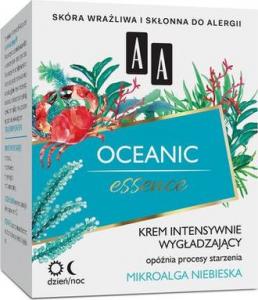 AA Oceanic Essence krem intensywnie wygładzający opóźnia procesy starzenia mikroalga niebieska dzień/noc 50ml 1