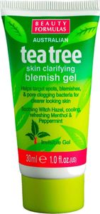 Beauty Formulas BEAUTY FORMULAS_Tea Tree Skin Clarifying Blemish Gel punktowa kuracja na pryszcze 30ml 1