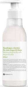 Botanica BOTANICAPHARMA_Moisturizing Body Milk nawilżające mleczko do ciała Argan i Aloes 250ml 1