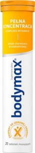 Bodymax BODYMAX_Pełna koncentracja suplement diety Morelowo-brzoskwiniowy 20 tabletek musujących 1
