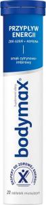 Bodymax BODYMAX_Przypływ energii suplement diety Cytryna-imbir 20 tabletek musujących 1