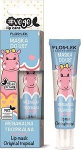 Floslek Vege Lip Care maska do ust niebanalna tropikalna, 14g 1