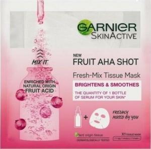 Garnier Maska nawilżająca na tkaninie Skin Active Fruit Aha Shot Fresh-Mix 33g 1