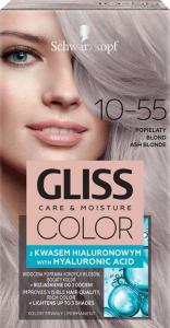 Schwarzkopf Krem koloryzujący do włosów Gliss Color 10-55 Popielaty Blond 1