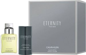 Calvin Klein SET Eternity Men EDT spray 100ml + STICK 75ml 1