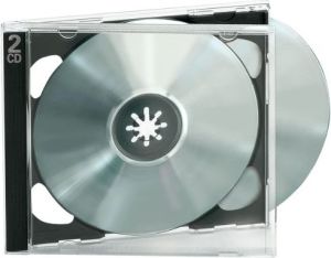 Ednet Jewel Case Pudełko na płyty 2 CD (91920) 1