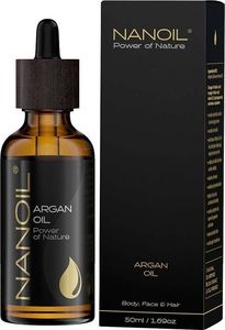 Nanoil Olejek arganowy do pielęgnacji włosów i ciała 50ml 1