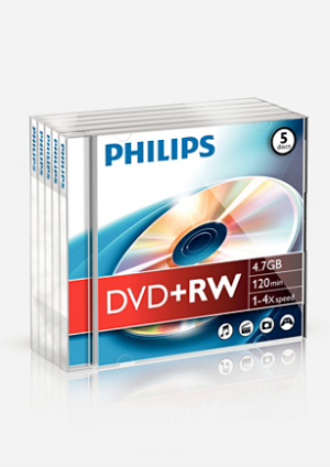 Philips DVD+RW 4.7 GB 4x 1 sztuka (DW4S4J05F/10) 1