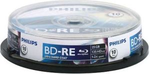 Philips BD-RE 25 GB 2x 10 sztuk (BE2S2B10F/00) 1