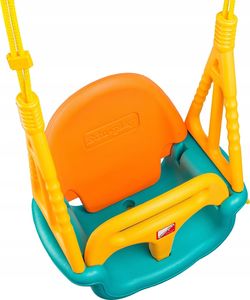 Huśtawka Ecotoys Huśtawka ogrodowa kubełkowa domowa 3w1 7