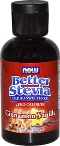 NOW Foods NOW Foods - Better Stevia, Cynamon i Wanilia, 59 ml 1