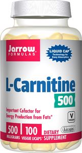 JARROW FORMULAS Jarrow Formulas - L-Karnityna, 500mg, 100 żelek 1