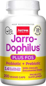 JARROW FORMULAS Jarrow Formulas - Jarro-Dophilus + FOS, Probiotyki, 200 kapsułek 1