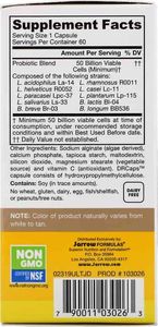 JARROW FORMULAS Jarrow Formulas - Ultra Jarro-Dophilus, 50 Miliardów, 60 vkaps 2