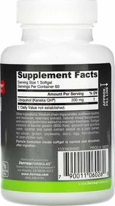JARROW FORMULAS Jarrow Formulas - Ubiquinol QH-absorb, 200mg, 60 kapsułek miekkich 2