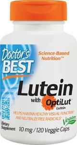 DOCTORS BEST Doctor's Best - Luteina z OptiLut, 10mg, 120 vkaps 1