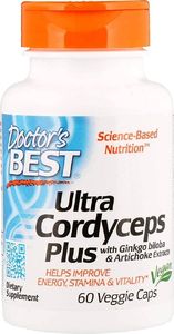 DOCTORS BEST Doctor's Best - Ultra Kordyceps Plus, 60 vkaps 1