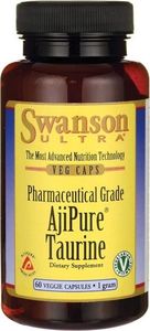 Swanson Swanson - AjiPure Taurine, 1g, 60 vkaps 1