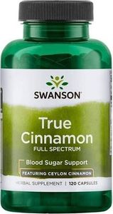 Swanson Swanson - True Cinnamon Full Spectrum, 120 kapsułek 1