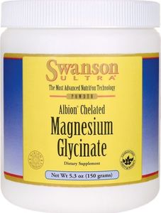Swanson Swanson - Chelatowany Glicynian Magnezu, 150g 1