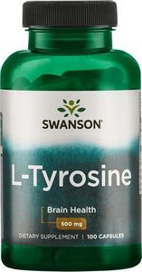 Swanson Swanson - L-Tyrozyna, 500mg, 100 kapsułek 1