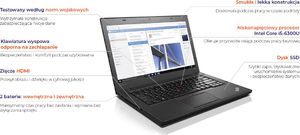 Laptop Lenovo Laptop Lenovo ThinkPad T460 i5-6300U 8 GB 240 SSD 14" FHD W10Pro A- 8