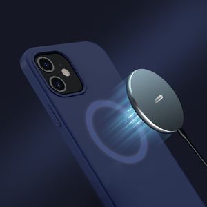 Nillkin Nillkin Flex Pure Pro Case gumowe elastyczne silikonowe etui pokrowiec iPhone 12 mini czarny (kompatybilny z MagSafe) 7