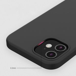 Nillkin Nillkin Flex Pure Pro Case gumowe elastyczne silikonowe etui pokrowiec iPhone 12 mini niebieski (kompatybilny z MagSafe) 14