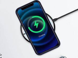 Nillkin Nillkin Flex Pure Pro Case gumowe elastyczne silikonowe etui pokrowiec iPhone 12 mini niebieski (kompatybilny z MagSafe) 8