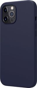 Nillkin Nillkin Flex Pure Pro Case gumowe elastyczne silikonowe etui pokrowiec iPhone 12 Pro Max niebieski (kompatybilny z MagSafe) 3