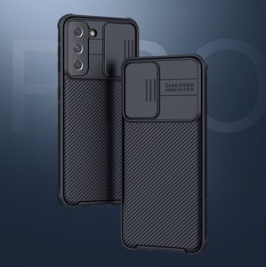 Nillkin Nillkin CamShield Pro Case pancerne etui pokrowiec osłona na aparat kamerę Samsung Galaxy S21 5G czarny 7