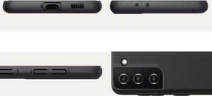 Nillkin Nillkin Super Frosted Shield wzmocnione etui pokrowiec + podstawka Samsung Galaxy S21+ 5G (S21 Plus 5G) czarny 11