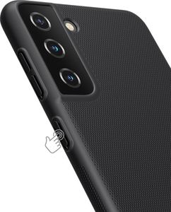 Nillkin Nillkin Super Frosted Shield wzmocnione etui pokrowiec + podstawka Samsung Galaxy S21+ 5G (S21 Plus 5G) czarny 14