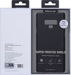 Nillkin Nillkin Super Frosted Shield wzmocnione etui pokrowiec + podstawka Samsung Galaxy S21+ 5G (S21 Plus 5G) czarny 5