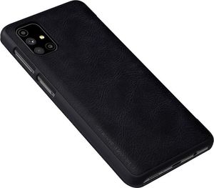 Nillkin Nillkin Qin skórzana kabura etui Samsung Galaxy M51 czarny 4