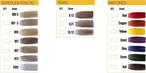 GK HAIR (Global Keratin) GK CREAM COLOR - farba do włosów 4 100ml 5
