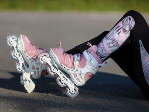 Rolki Powerslide Powerslide Phuzion Argon 80 (2021) rekreacyjne regulowane białe r. 38 5