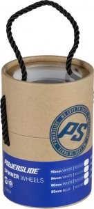 Powerslide Zestaw 4 kółek PS SPINNER Wheels Pack 80mm 85A White 2021 2