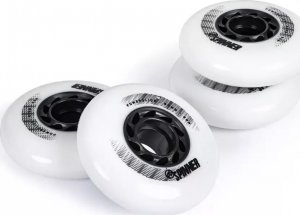 Powerslide Zestaw 4 kółek PS SPINNER Wheels Pack 80mm 85A White 2021 3