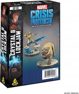 Atomic Mass Games Gra planszowa Marvel: Crisis Protocol - Crystal and Lockjaw 1